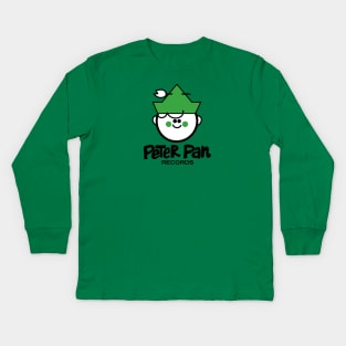 peter pan records Kids Long Sleeve T-Shirt